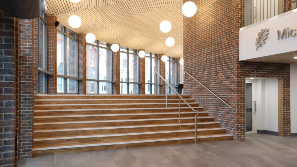 NVB Architects designed music and media centre at Leighton Park School
